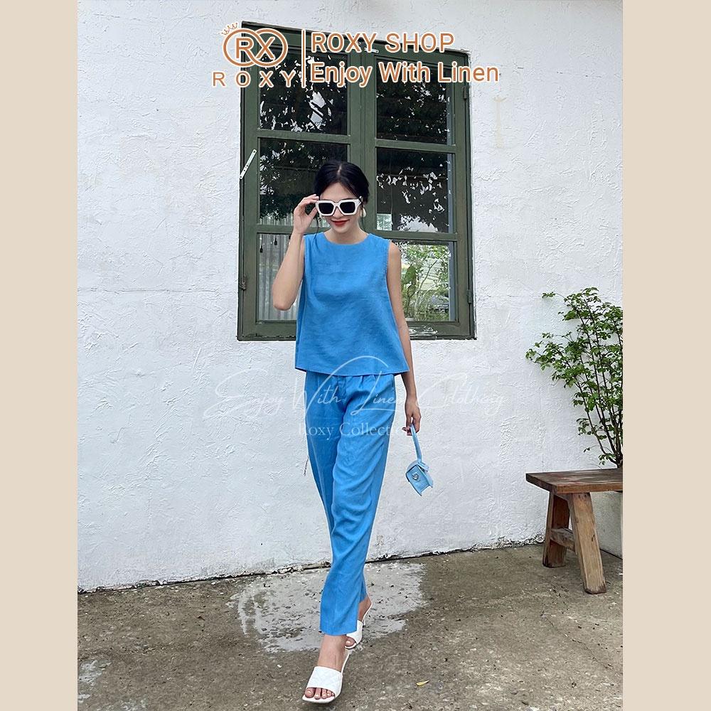 Quần Linen Baggy Cao Cấp Form Vừa