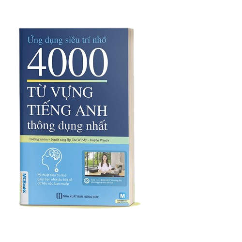 Sách - Ứng Dụng Siêu Trí Nhớ 4000 Từ Vựng Tiếng Anh Thông Dụng Nhất