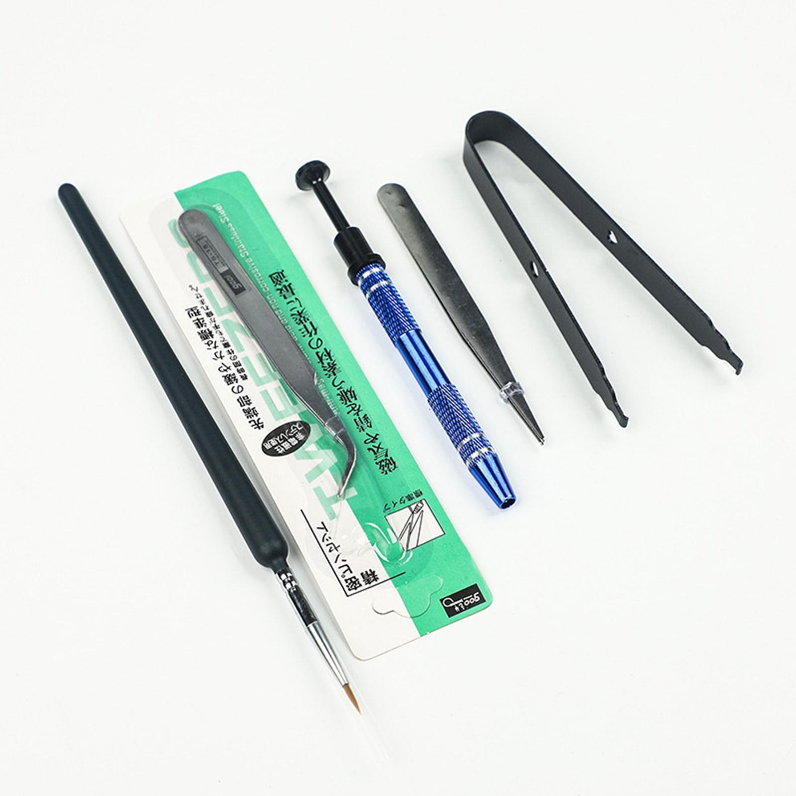 5Pcs Mechanical Keyboard Switch Brushes Tool Kit for Stabilizer