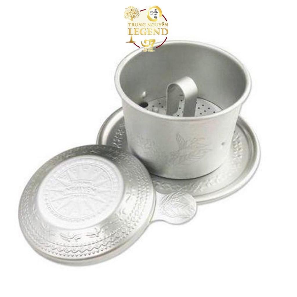 Phin nhôm cao cấp Trung Nguyên hoa văn trống đồng