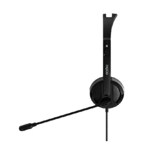 Tai nghe có dây Rapoo H102 - Jack 3.5mm - Có Mic - Hàng Chính Hãng