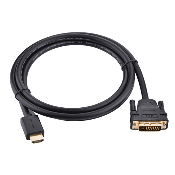 Cáp HDMI sang DVI Ugreen dài 1.5m 11150 -Hàng chính hãng