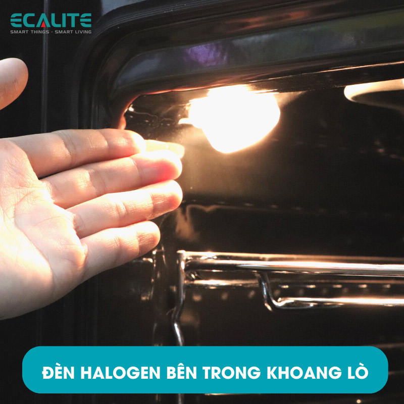 Lò Nướng Âm Tủ Ecalite EOV-JA7060BL - 70L - 9 Chức Năng Nướng - Điều Khiển Cảm Ứng - Hàng Chính Hãng