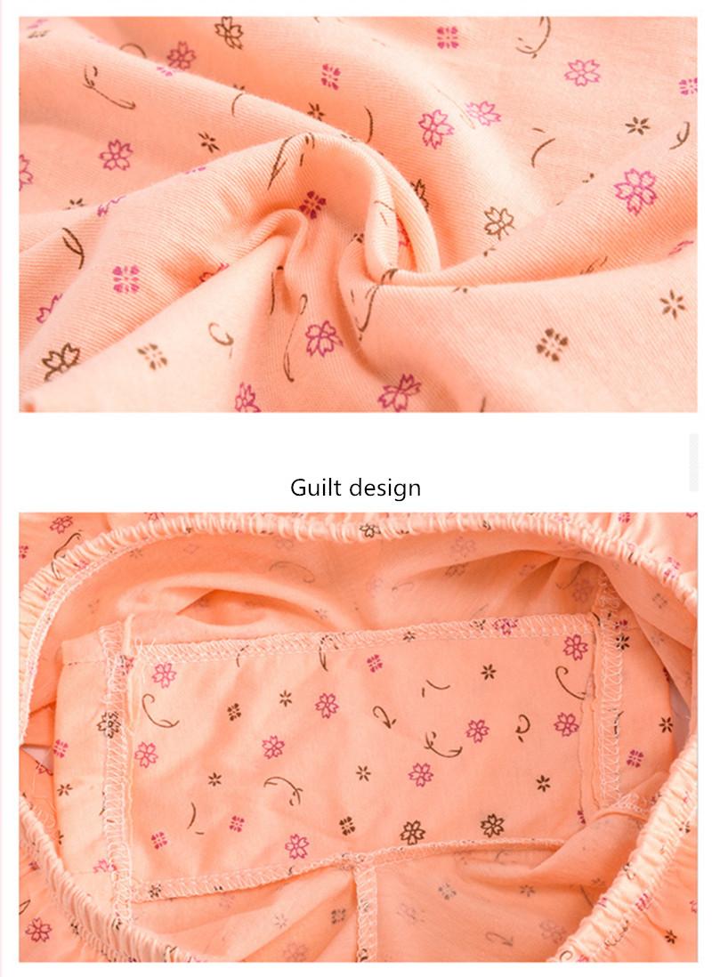 5 Cái/lốc TRUNG NIÊN Plus Kích Thước Đồ Lót Nữ Quần Lót Quần Lót Cotton Nữ Cao Cấp Quần Lót Boxer Người Phụ Nữ Rời Nữ Võ Sĩ