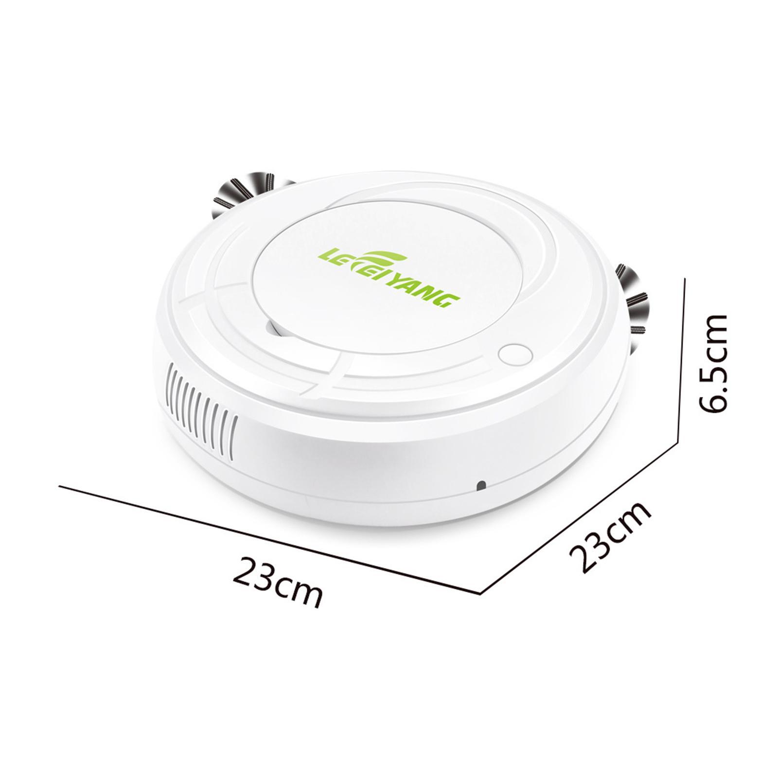 Robot Vacuum, Upgraded Auto Robotic Vacuum, 90Min Runtime, Sweeping Suction Mopping, Robot Vacuum for Pet Hair,Hard Floor, Carpet, 2.56'' Thin,