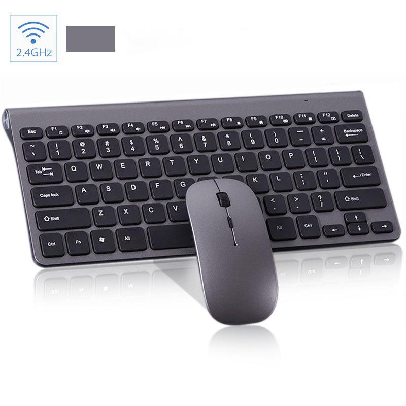 Bàn Phím Và Chuột Không Dây 2.4G Protable Mini Bàn Phím Chuột Combo Bộ Dành Cho Máy Tính Bảng Và Laptop Mac Máy Tính Để Bàn Máy Tính Thông Minh tivi