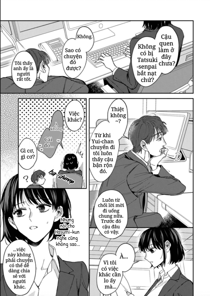 tôi không thể chỉ biết yêu thôi - cấp trên hay soi mói và cấp dưới nghiện mùi chapter 4.1 3