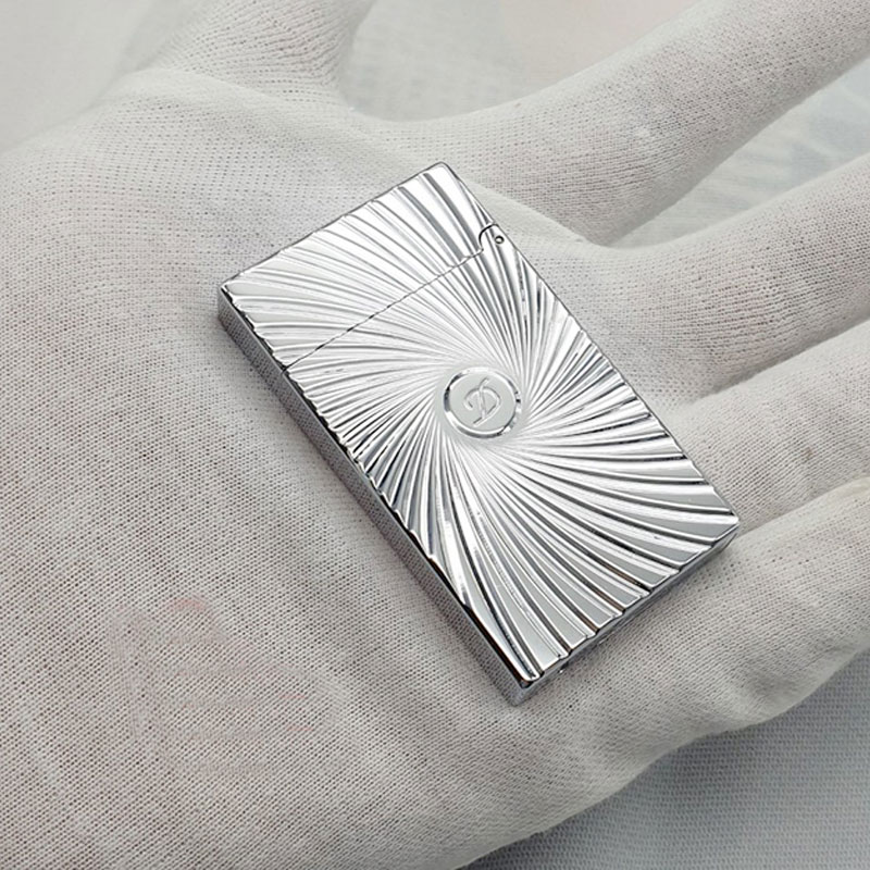 Vỏ Hột Quẹt Bật Lửa Upon Xăng Đá DX09T Họa Tiết Vòng Xoáy Đồng Tâm Đẹp Độc Lạ - Dùng Xăng Đá Cao Cấp