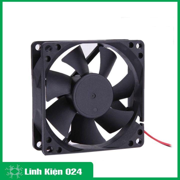 Quạt tản nhiệt 12x12x3.5cm điện áp 24V làm mát, tản nhiệt máy