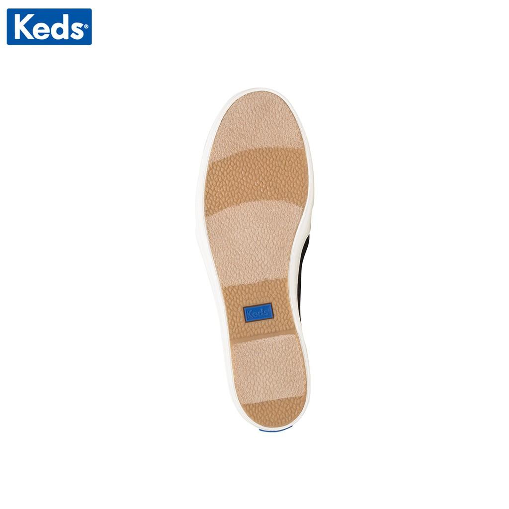 Giày Keds Nữ - Triple Decker Embroidery Black - KD060432