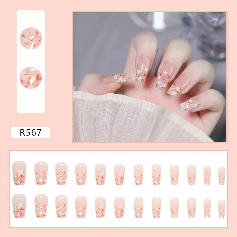 Bộ 24 móng tay giả R567