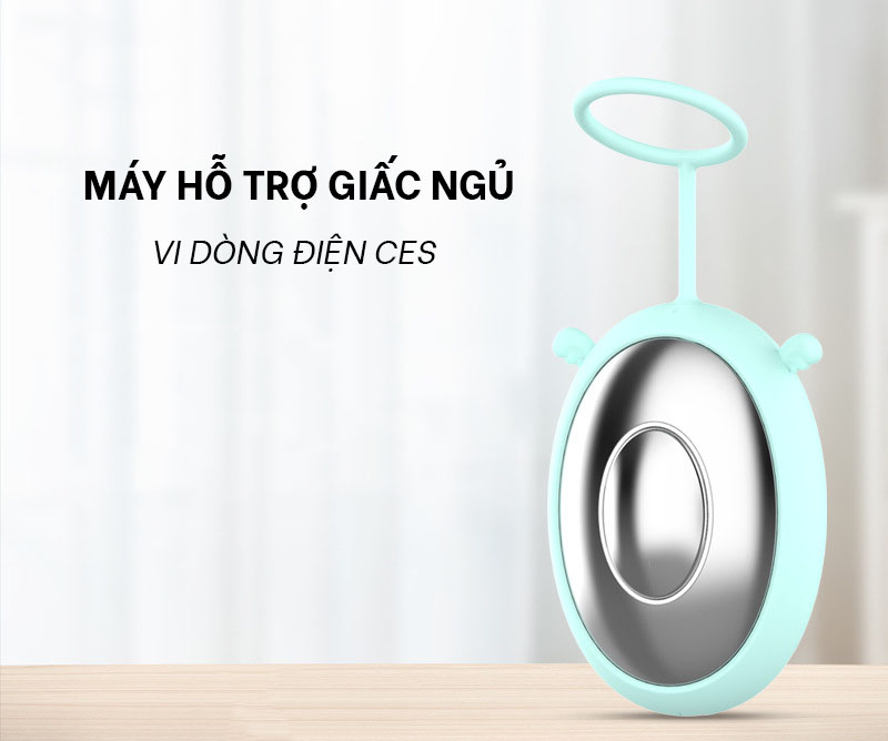 Thiết Bị Hỗ Trợ Giấc NgủThông Minh, Sử Dụng Xung Điện CES Giúp Cải Thiện Nhanh Chóng Chứng Mất Trầm Trọng- 2 Chế Độ Tiện Dụng