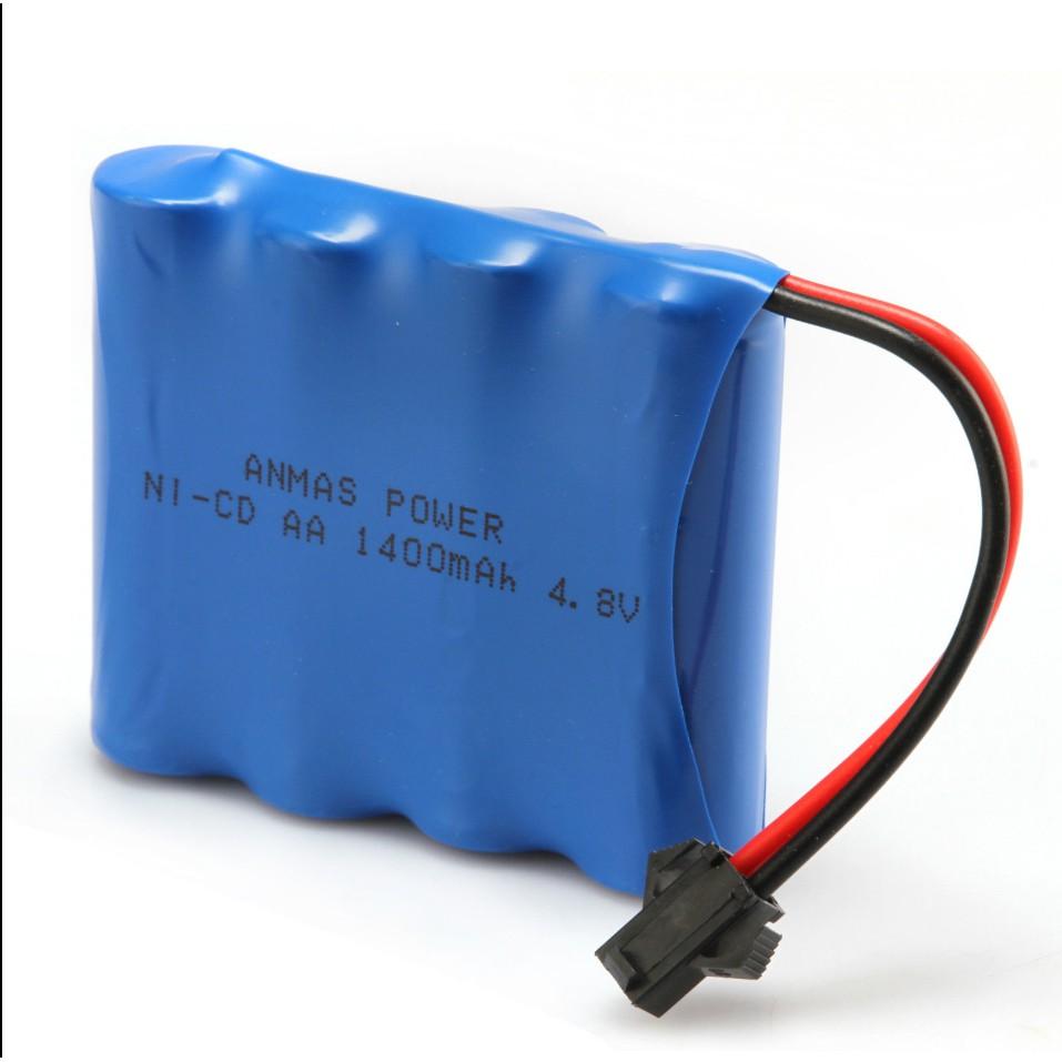 Pin sạc 4.8v 1400mah Ni Cd đồ chơi điều khiển rc