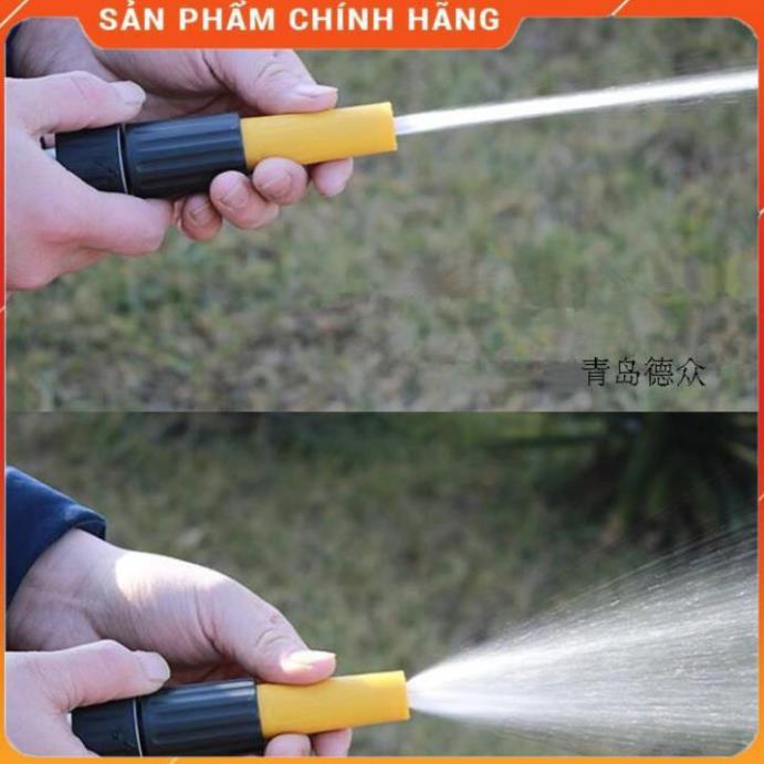 Máy bơm️Evoucher️ Bộ dây vòi xịt nước rửa xe, tưới cây , tăng áp 3 lần, loại 7m, 10m 206622-5 cút sập, + mở chai