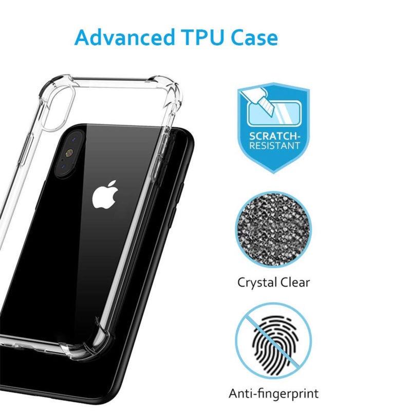 Ốp silicon dẻo chống sốc cho iPhone từ 5 tới 12 Pro Max - Loại đẹp_B019