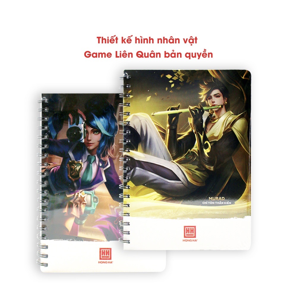 Sổ Lò Xo B5 HH Thiết Kế Hình Game Liên Quân Mobile 200 Trang – 4172 Độc Đáo, Phù Hợp Với Sở Thích Của Học Sinh- Sinh Viên.