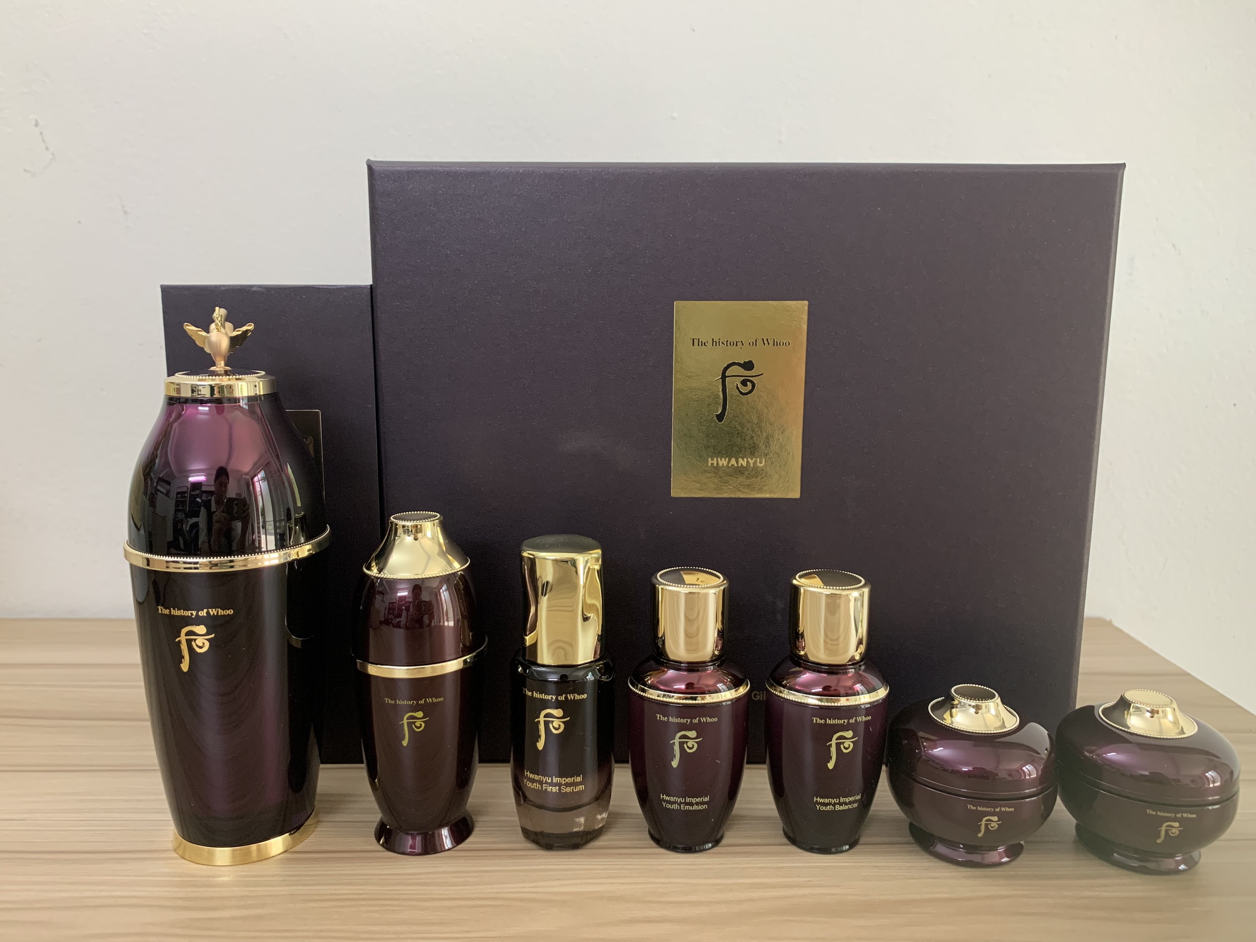 Bộ tinh chất trẻ hóa da Whoo Hwanyu Imperial Youth Recovery Serum set