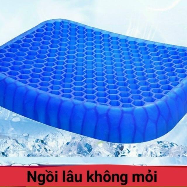 ĐỆM NGỒI 3D SILICON CAO CẤP THOÁNG KHÍ CHỐNG ĐAU MỎI