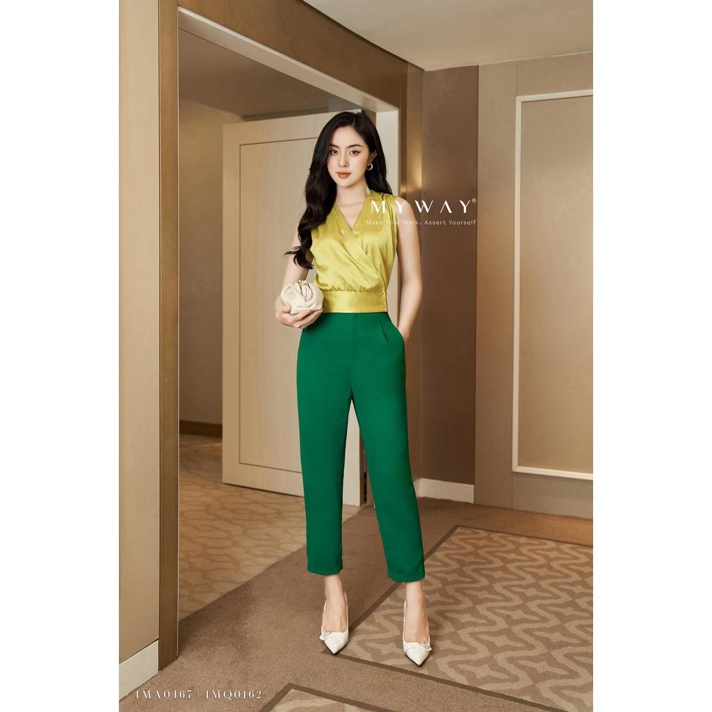 Quần Tây Nữ Công Sở MY WAY Dáng Baggy Cao Cấp 1MQ0162