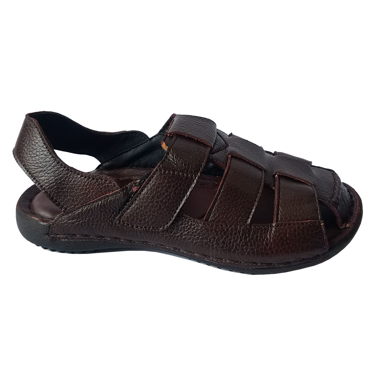 Giày Sandal Nam Bít Mũi Da Bò Thật BIGGBEN SD133