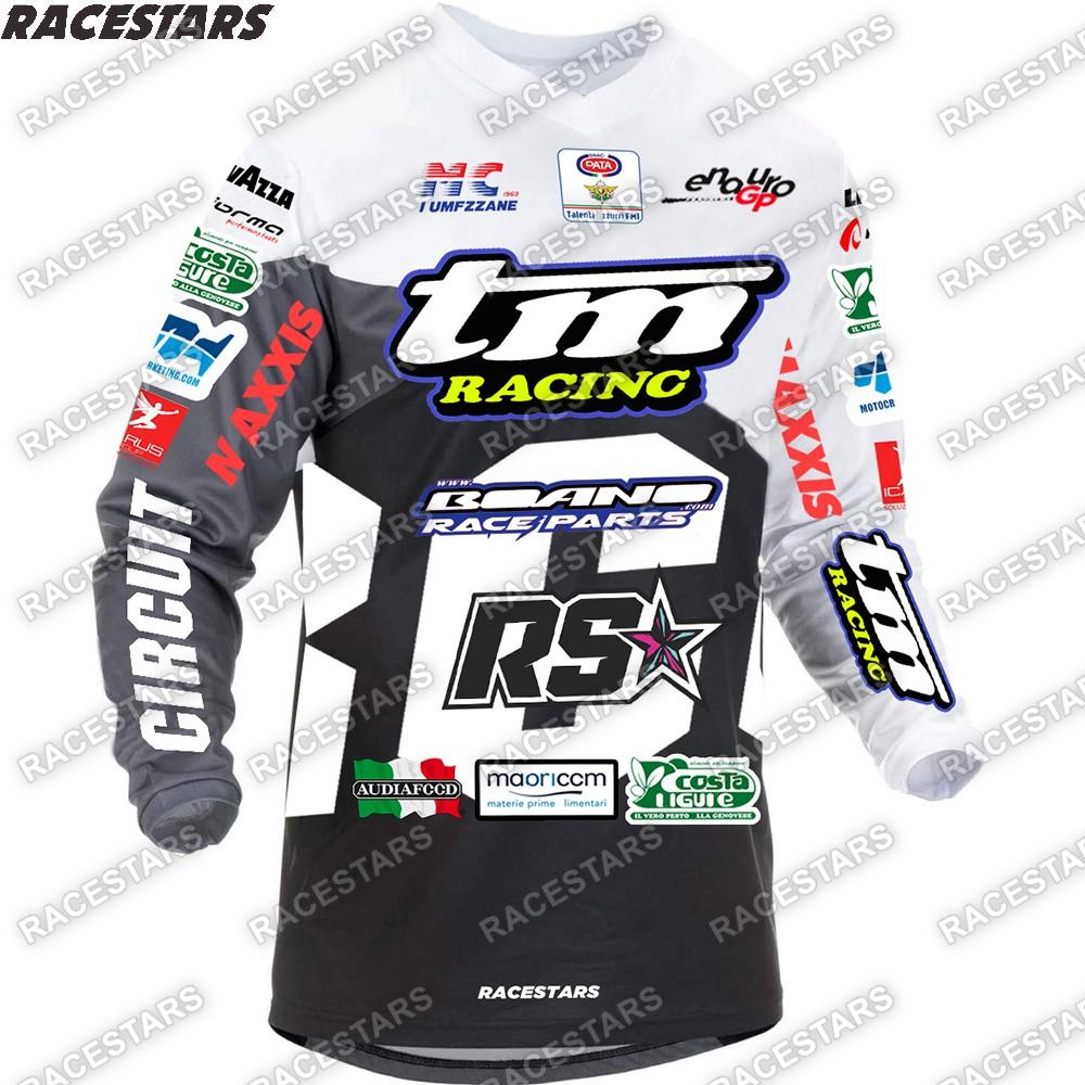 TM đua xe mô tô dài tay đua xe mô tô xuống dốc đi xe đạp Núi Jersey Enduro Motorsport Dirt Bike ngoài đường MTB MX Color: CTM37 Size: XXS