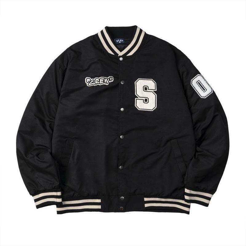 Áo Bomber Dù 2 lớp logo Seven Unisex Nam Nữ Couple Hot Áo Khoác Dù bomber S