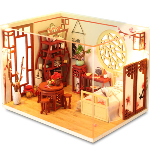 Mô Hình Nhà Tí Hon Tự Lắp Ráp - J010- Men Tình