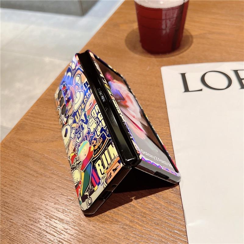 Ốp Lưng Sticker Độc Lạ Cho Samsung Galaxy Z FOLD 5 / Z FOLD 3 / Z FOLD 4