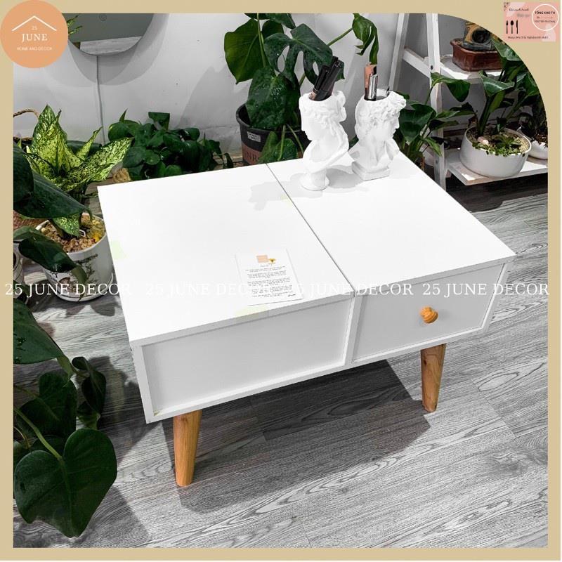 Bàn trang điểm mini bằng gỗ, Bàn trang điểm ngồi bệt Gỗ MDF Cao Cấp Chịu Lực Cao