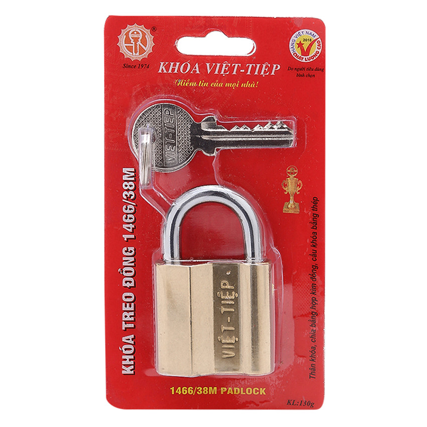 Ổ Khoá Việt Tiệp Loại Nhỏ 57 x 36 Ống Phi 6mm