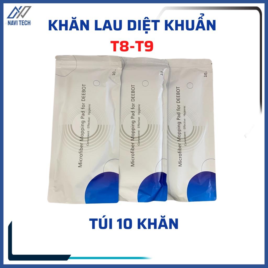 Túi 10 khăn lau rung ướt diệt Khuẩn T8 Aivi – T8 Power - T9 Aivi – T9 –T9 max – T8aivi plus – t9 aivi
