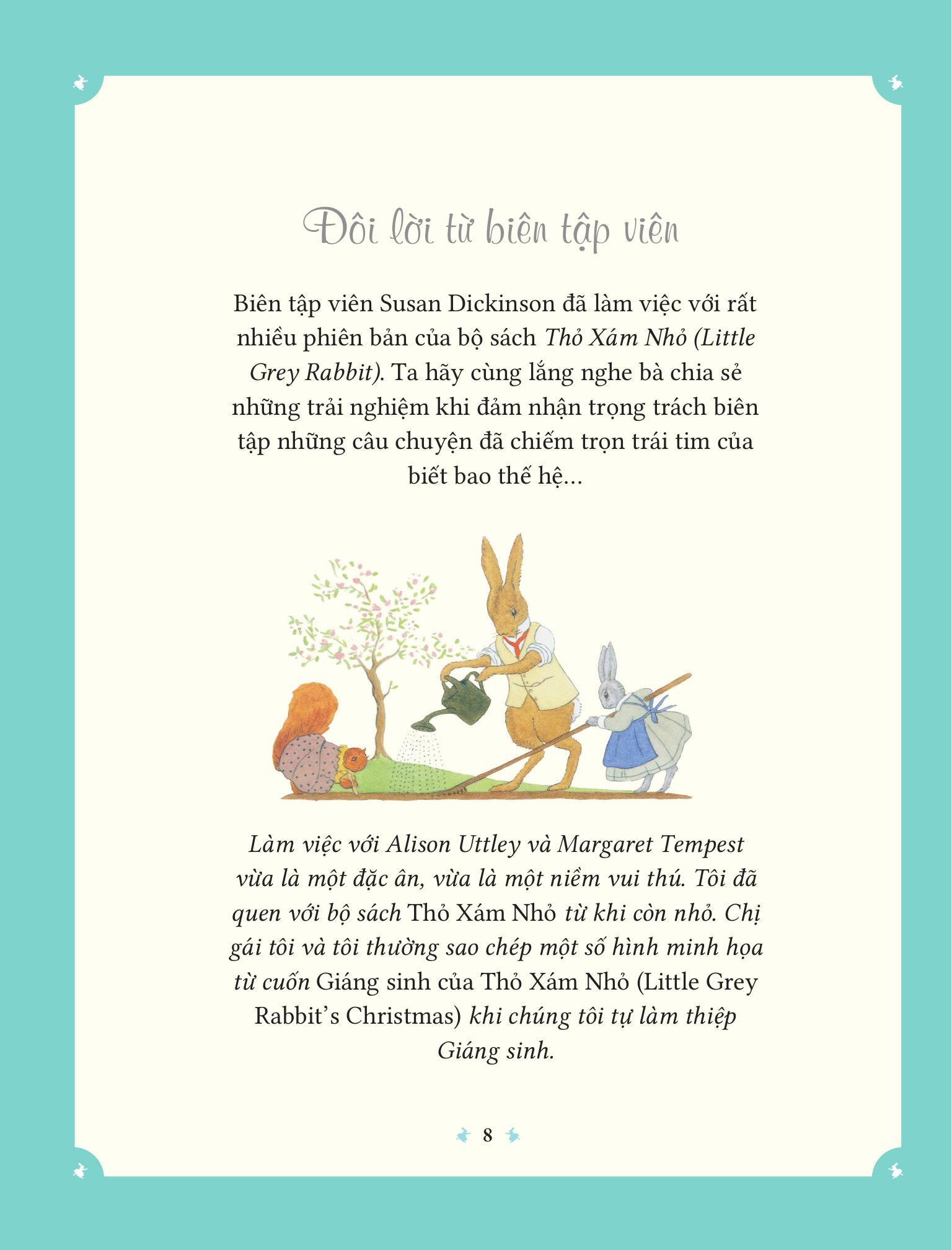 Sách - Cô Thỏ Xám Nhỏ Ở Miền Thôn Dã (Bìa Cứng)