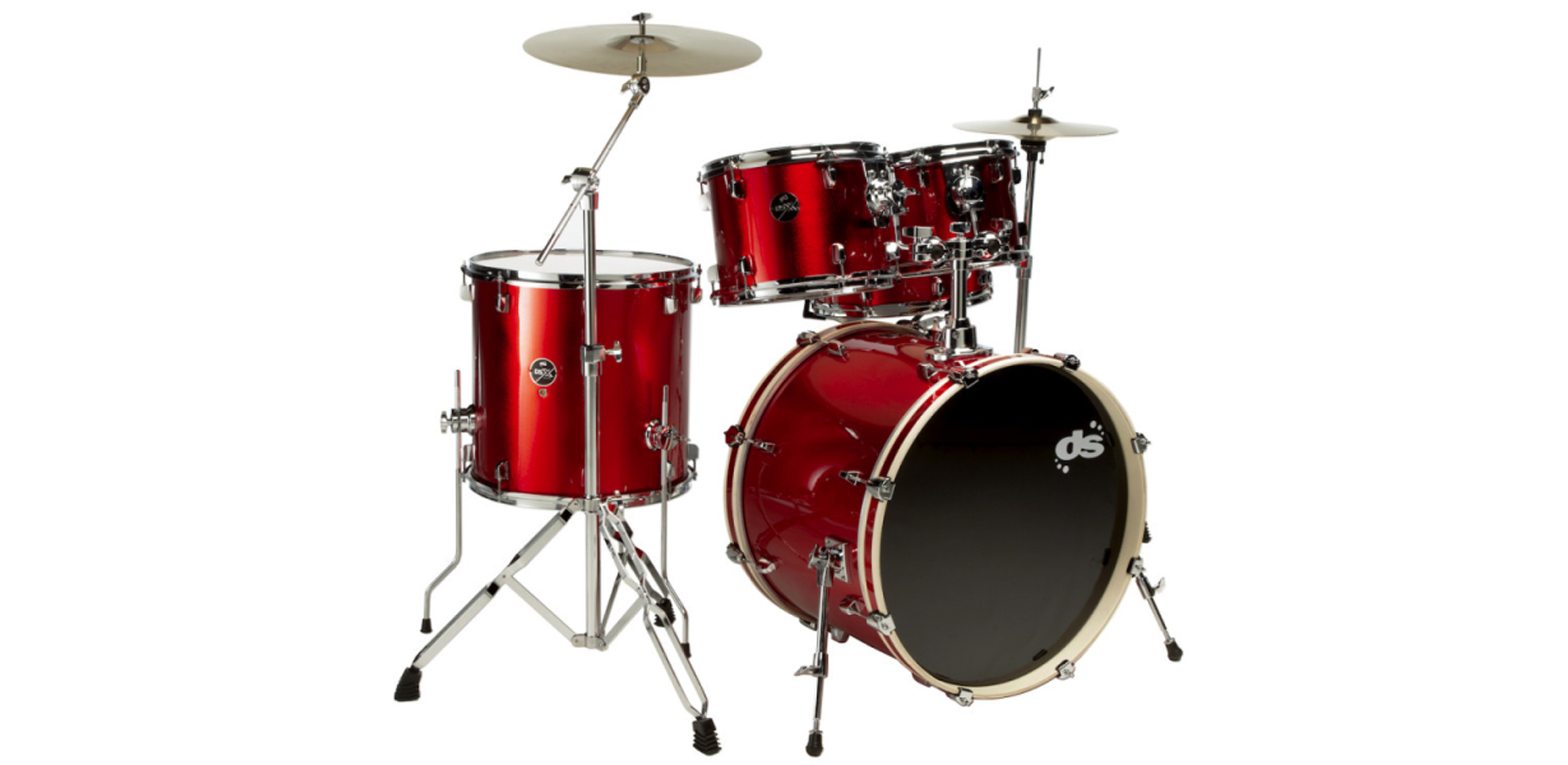 Hình ảnh DSX2251CRS DSX PRO Candy Red Sparkle DS Drum-Hàng Chính Hãng