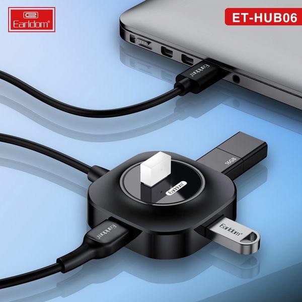 Ổ Cắm USB - Earldom HUB-06 - Hàng chính hãng