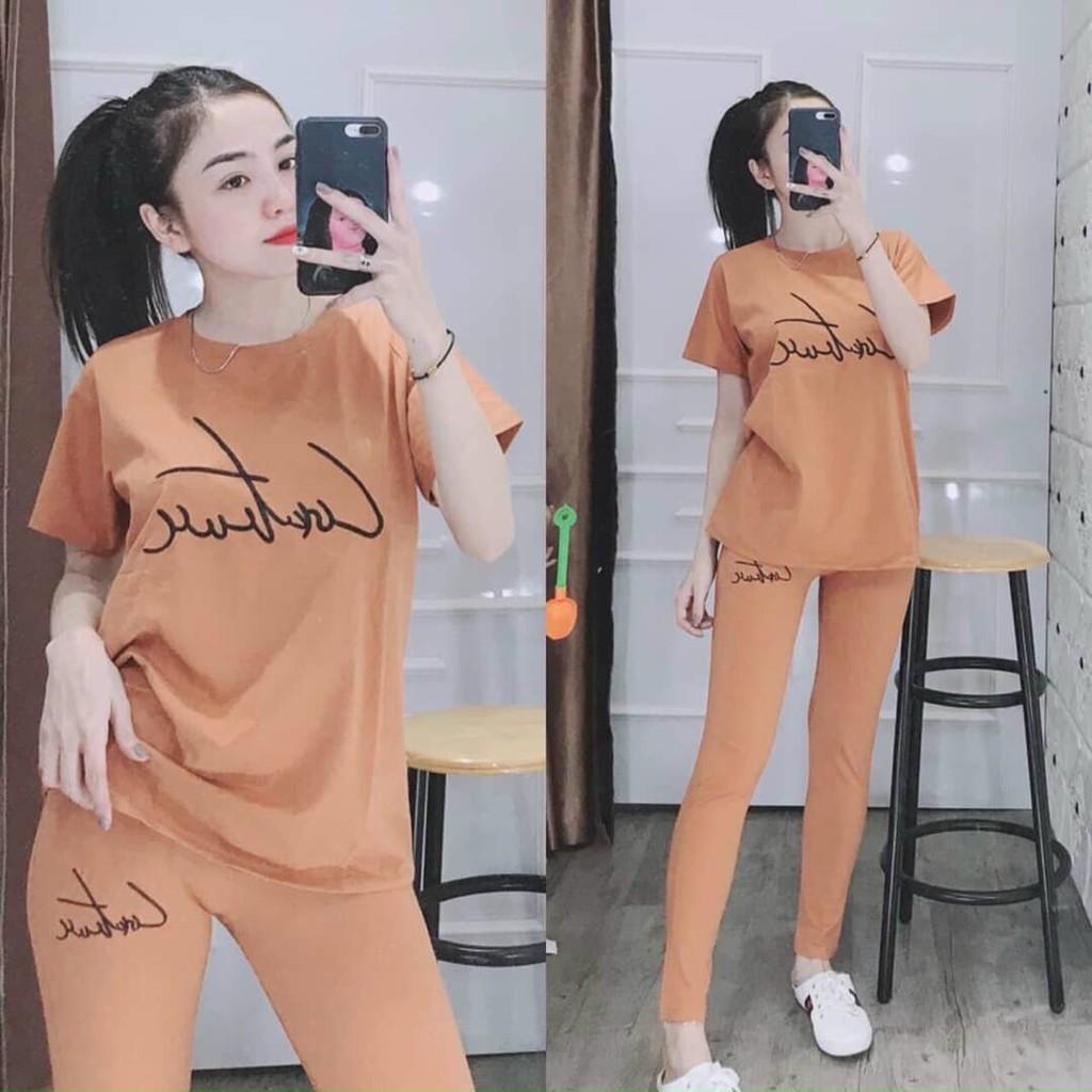(RẺ VÔ ĐỊCH - KÈM ẢNH THẬT) {Có bigsize tới 85kg} Đồ bộ, set bộ đồ thun nữ quần dài mặc nhà siêu đẹp