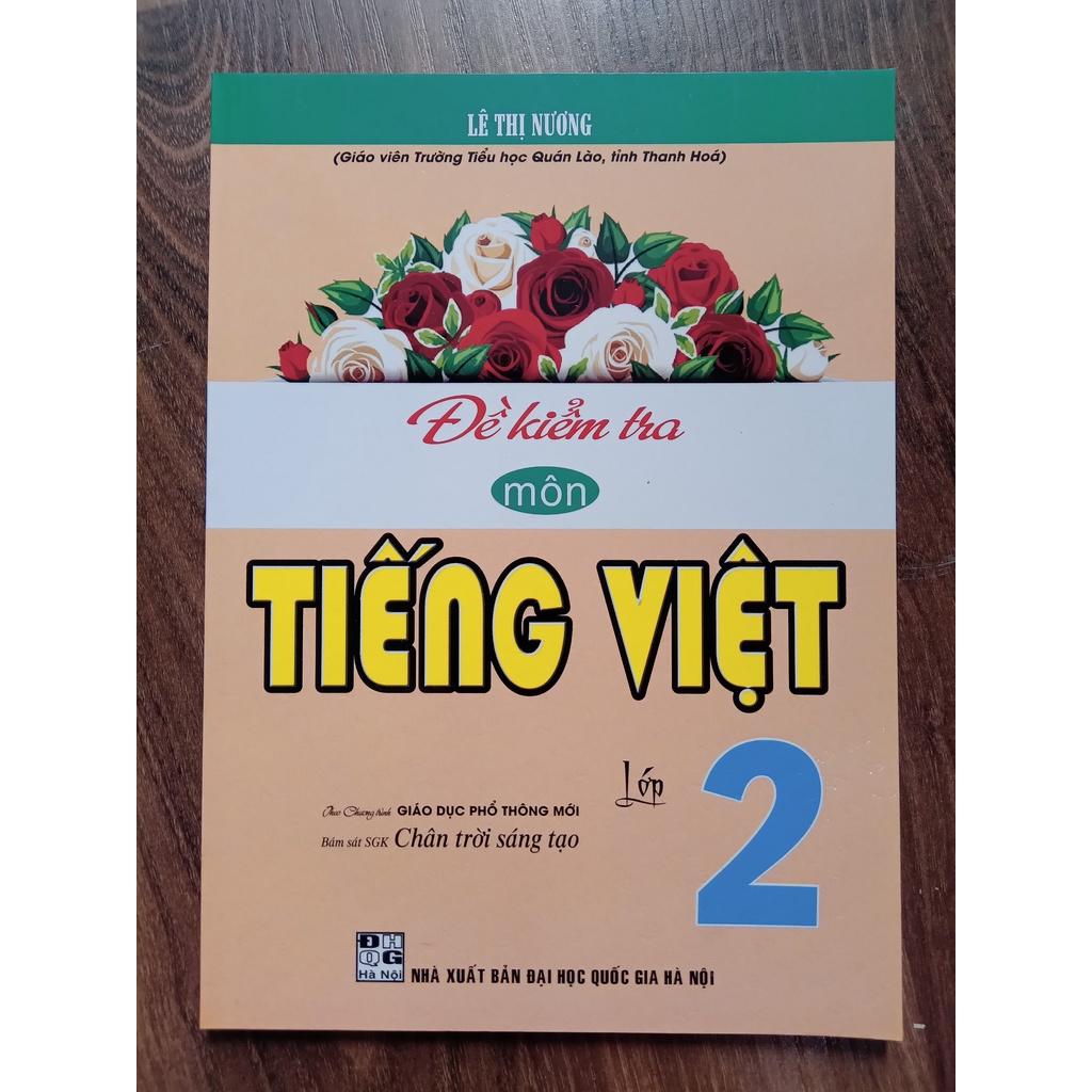 Sách - Đề Kiểm Tra Môn Tiếng Việt Lớp 2