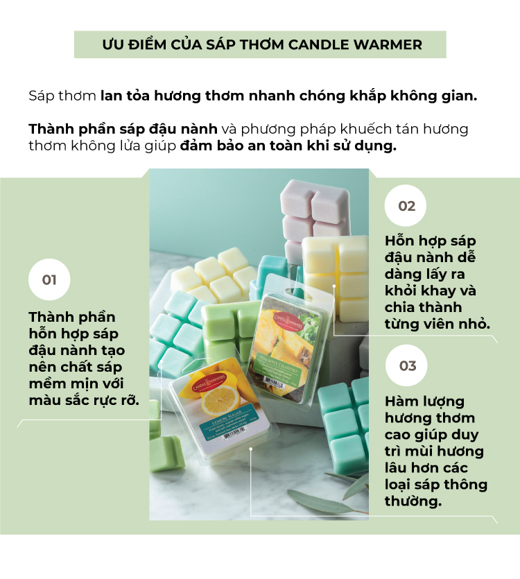 Sáp thơm Candle Warmer - Relax