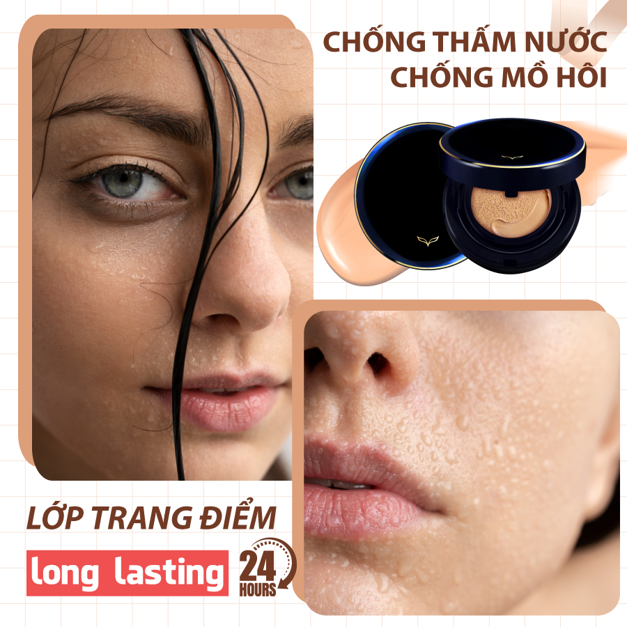 Phấn Nước Siêu Mịn FOX - SPF50★★★ Shining Cushion Foundation 15g