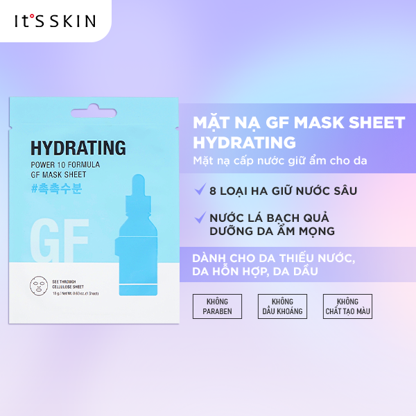 It's Skin Mặt nạ Power 10 Formula GF Mask Sheet Hydrating