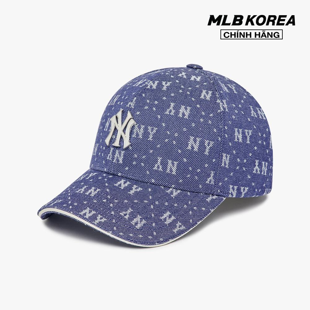 MLB - Nón bóng chày unisex Denim 3ACPMD13N-50NYD