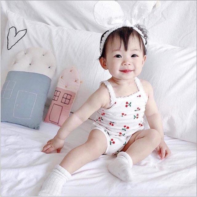 Bộ hai dây cực yêu cho bé gái