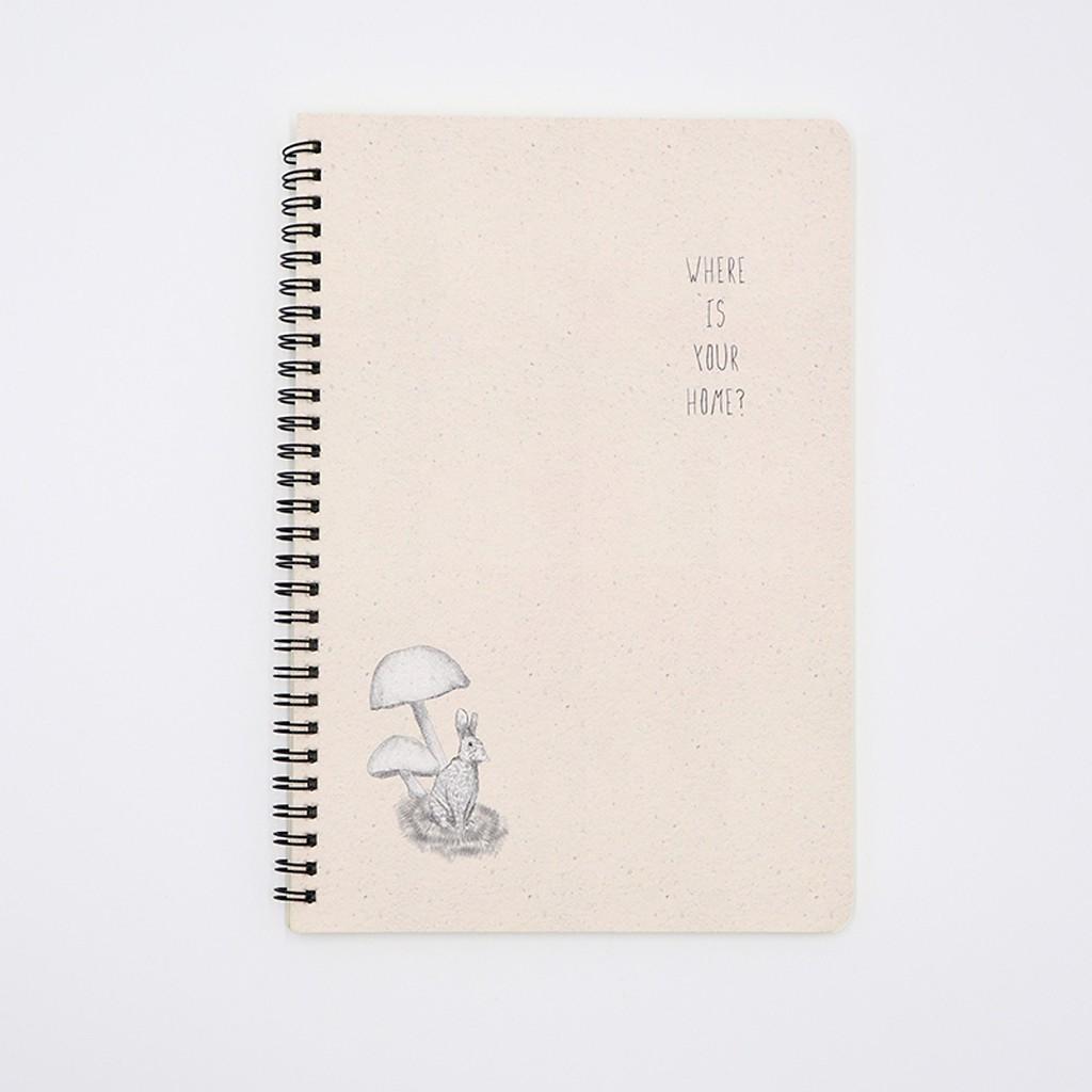 Sổ lò xo kẻ ngang cỡ B5 120 trang - Hàng cao cấp
