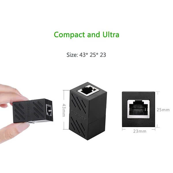 Đầu Nối Dây Mạng RJ45 Tốc Độ Cao 1000Mbps - Hàng Nhập Khẩu