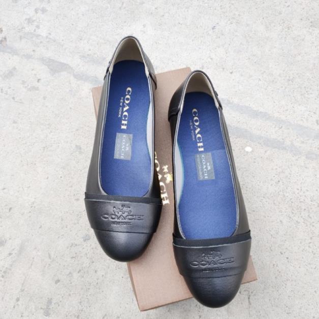 Giày bệt da thật