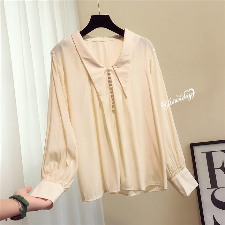 TK383-SƠ MI NỮ CÁCH ĐIỆU S-6XL