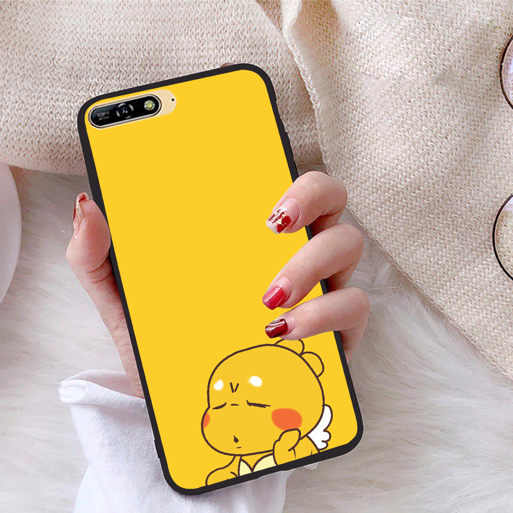 Ốp lưng dành cho Huawei Y6 2018 viền dẻo TPU Bộ Sưu Tập Khủng Long Lai Ong - Hàng chính hãng