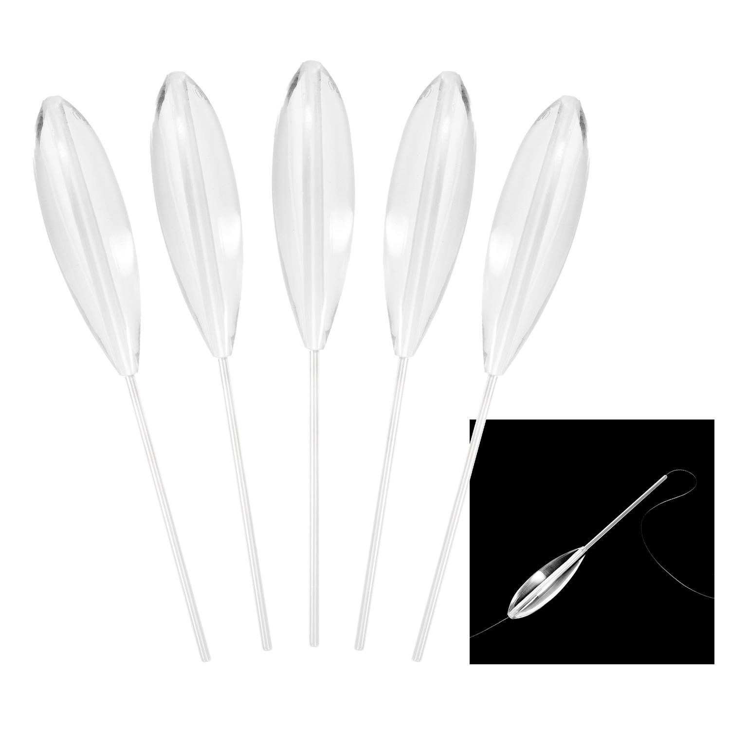 Bộ 5 Nhựa Trong Đúc Bombarda Đánh Chìm Bay Câu Cá Nổi 5G/10G/15G/20G