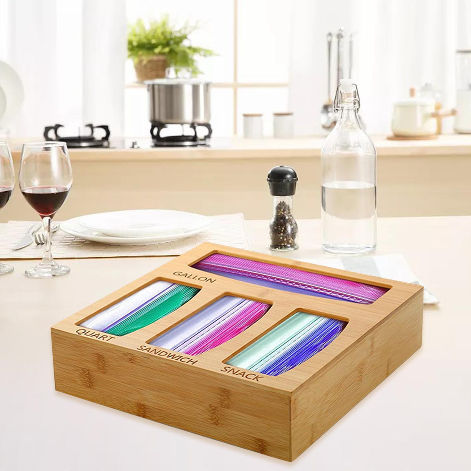 Ziplocks Bag Storage Organizer Household Tool for Closet Drawer Cabinet