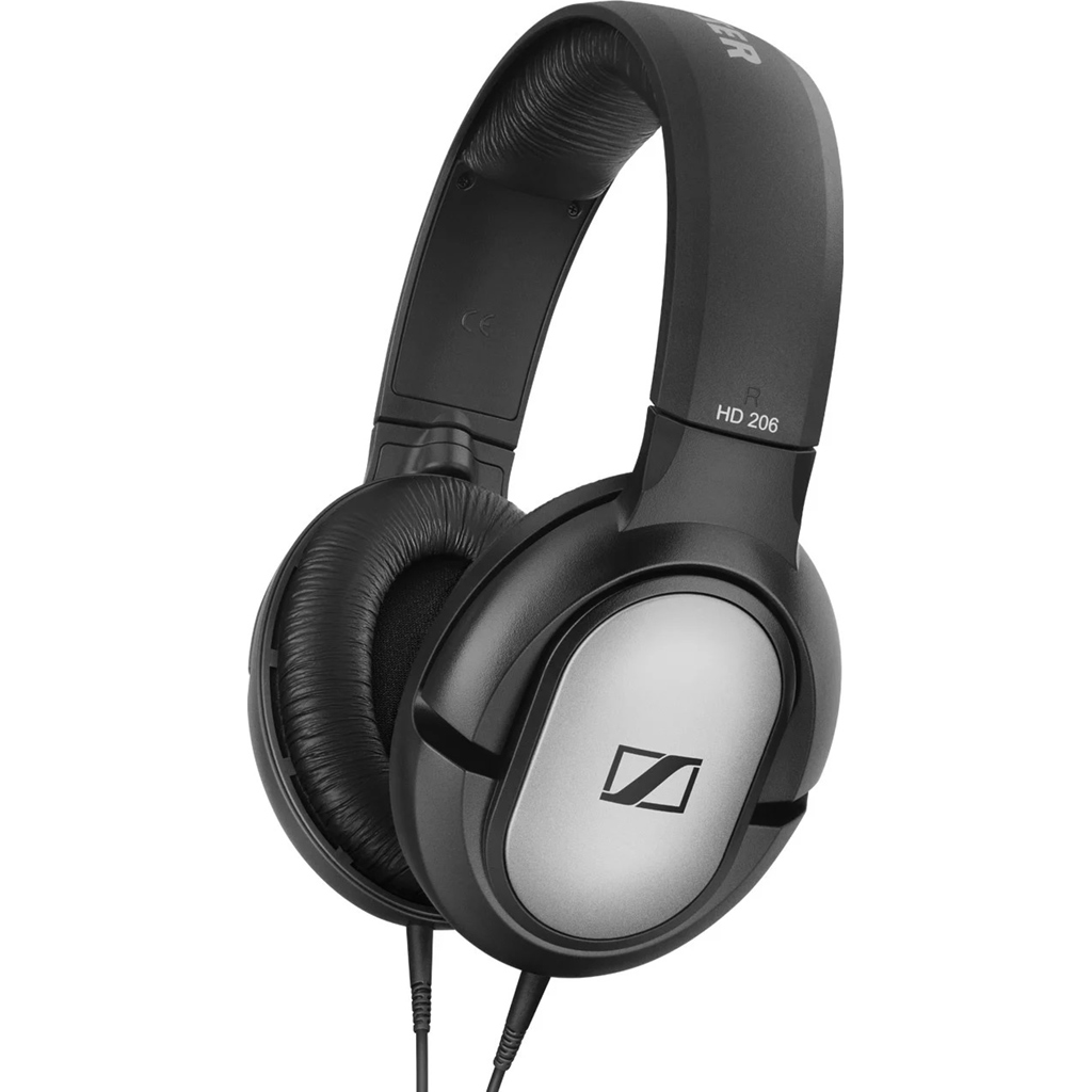 Tai nghe chụp tai Sennheiser HD 206 Wired - Hàng Chính Hãng