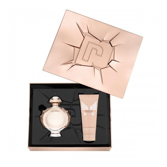 Bộ Set nước hoa Nữ Paco Rabanne Olympéa Gift Set Edp 80Ml + Body Lotion 100Ml